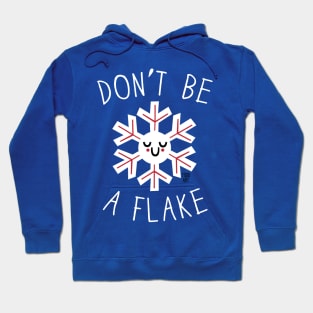 DONT BE A FLAKE Hoodie